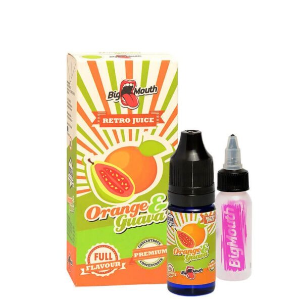 Big Mouth Retro Juice ORANGE and GUAVA - 10 ml