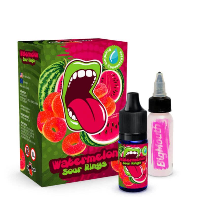 Big Mouth Watermelon Sour Rings - 10 ml