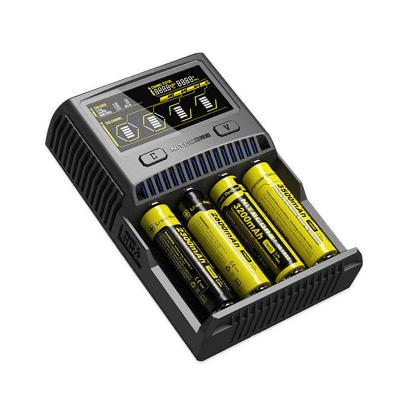 Nitecore Intellicharger SC4 Li-ion/NiMH Battery 4-Slot Charger