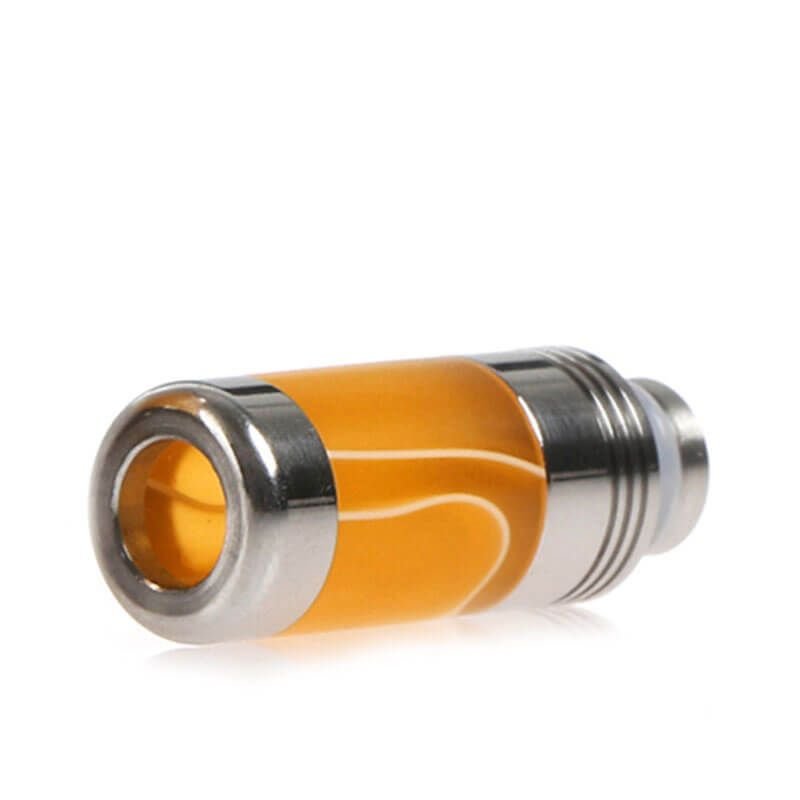 Driptip Series 510 Stainless Steel and Acrylic Colored Drip Tip Type B