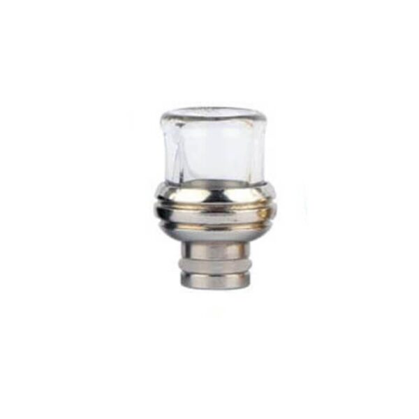 Driptip Series Wide Bore Stainless Steel and Glass
