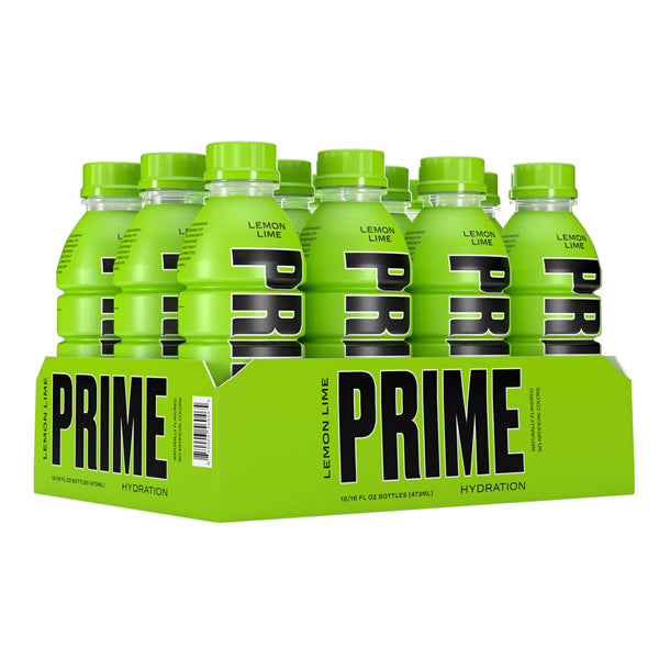 PRIME Hydration USA Lemon Lime Sports Drink 500ml- Past Best Before date