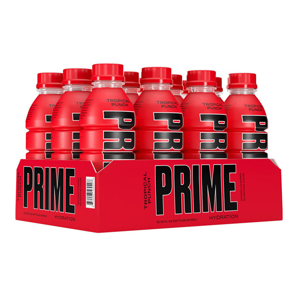 PRIME Hydration USA Tropical Punch Sports Drink 500ml - Past Best Before date