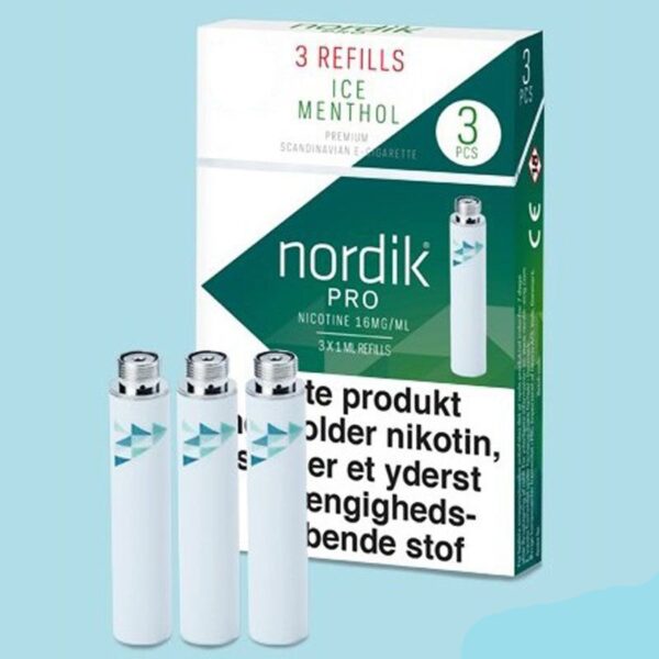 Nordik Pro Refills Ice Menthol - 16mg