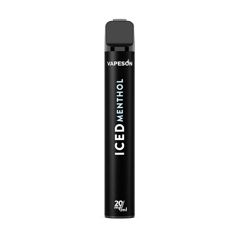 Vapeson Iced Menthol Engangs E-Cigaret - 20mg/ml