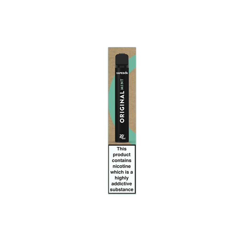 Vapeson Original Mint Engangs E-cigaretter 20mg/ml - UK