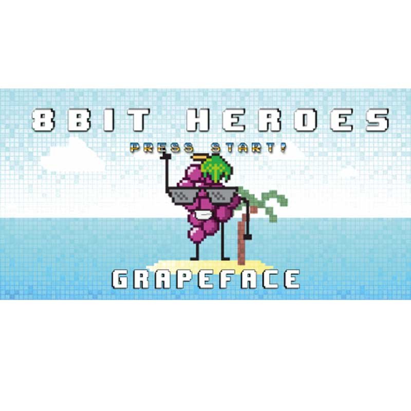 8Bit Heroes Grapeface - 10ml