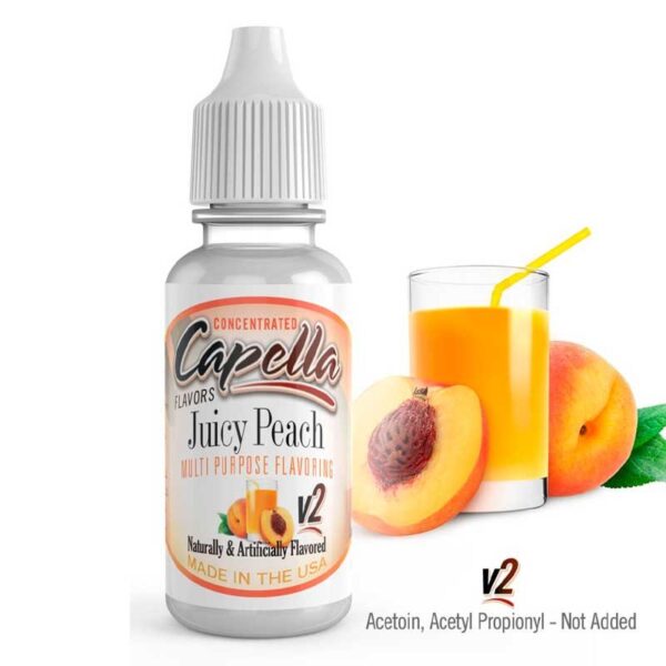 Capella Juicy Peach V2 - 13 ml
